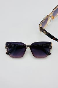 Lamelif LV İmzalı Luxery Blok Renk Güneş Gözlüğü