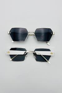 Lamelif Miu Luxery Beyaz Güneş Gözlüğü