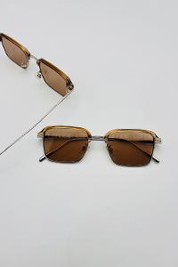 Lamelif Noa Luxery Kahverengi Güneş Gözlüğü