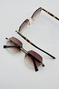 Lamelif Rita Luxery Soft Kahve Güneş Gözlüğü