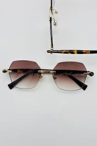 Lamelif Rita Luxery Soft Kahve Güneş Gözlüğü