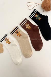 Lamelif 4lü Kolej Çorap