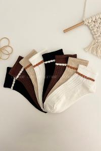 Lamelif 4lü Yarım Konç Çorap