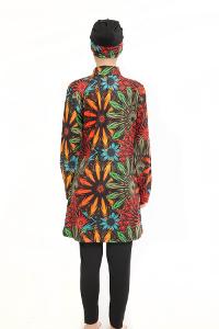 Lamelif Haşama Tesettür Mayo Hijap Renkli