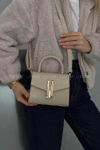 Lamelif Montanna Model Kadın El Ve Omuz Çantası Vizonrengi