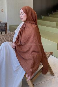 Lamelif Organik Premium Şal Badem