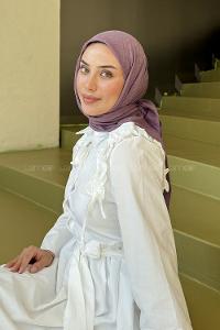 Lamelif Bambu Eşarp Leylak