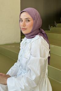 Lamelif Bambu Eşarp Leylak