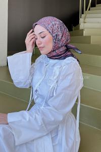 Lamelif Retro Desen kokulu Prime Soft Siyah Kırmızı