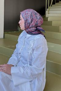 Lamelif Retro Desen kokulu Prime Soft Siyah Kırmızı