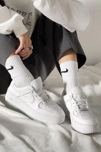 Lamelif Spor Çorap Beyaz