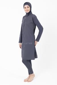 Lamelif Haşama Tesettür Mayo Hijap Füme