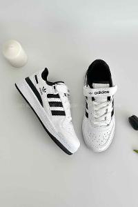 Lacivert Bileksiz Forum Spor Ayakkabı Beyaz Siyah