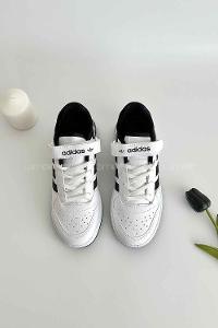 Lacivert Bileksiz Forum Spor Ayakkabı Beyaz Siyah