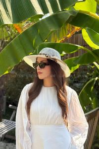 Lamelif Yazlık Hasır Vizör Şapka