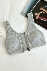 Lamelif Askılı Pedli Fermuarlı Sporcu Sütyen