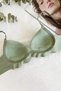 Lamelif Lazer Kesim İthal Hafif Destekli Sütyen