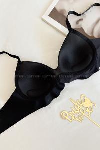 Lamelif Lazer Kesim İthal Hafif Destekli Sütyen