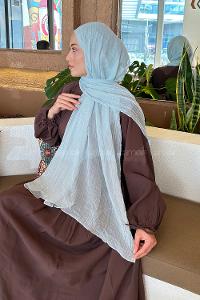 Lamelif Müslin Şal Su Yeşili