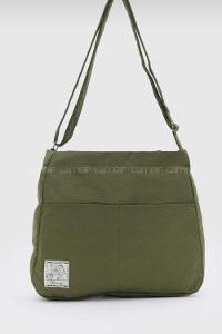 Lamelif  3 Bölmeli Ayarlanabilir Çapraz Askılı Kadın Çanta Haki