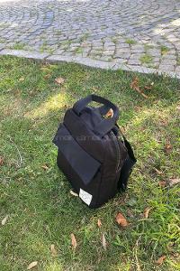 Black Without Accessories Rope Hand Bag Bag