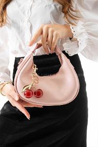 Pink Without Accessories Skin Hand Bag Arm Bag Bag