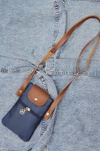 Lamelif Su Geçirmez Telefonluk Cüzdan Çanta Lacivert