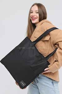 Black Without Accessories Rope Hand Bag Bag