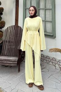 Lamelif Asimetrik Oyhso Takım Sarı
