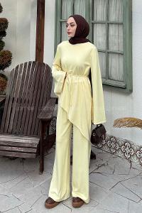 Lamelif Asimetrik Oyhso Takım Sarı