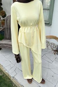 Lamelif Asimetrik Oyhso Takım Sarı