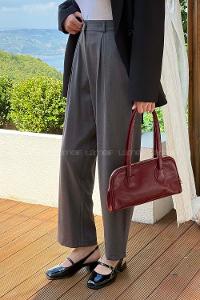 Lamelif Poliviskon Pantolon Antrasit