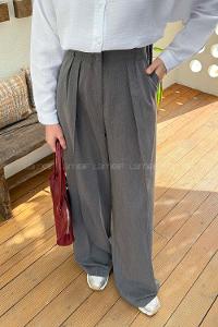 Smoked Viscose Fabric Elastan Polyester High Waist Material Pants