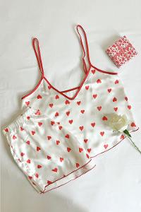 Lamelif Saten Takım Desteksiz