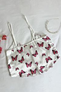 Lamelif Saten Takım Desteksiz