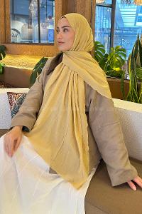 Lamelif Bambu Şal Sarı