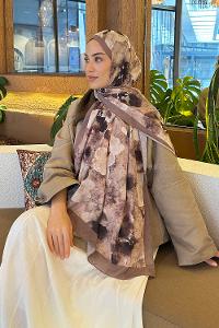 Soil Cotton Fabric Flowering Shawl