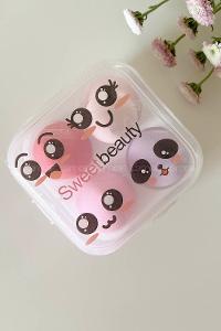 Lamelif Sweet Beauty 4 lü Sünger Kutulu