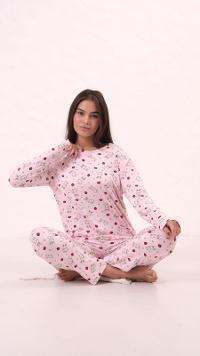 White Crew Neck Long Arm Without Accessories Combed Fabric Regular Trousers Comfortable Suit