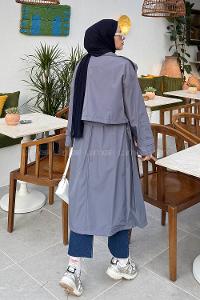 Lamelif Sihirli Trenç Antrasit