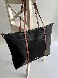 Black Buckle Skin Hand Bag Bag