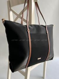 Black Buckle Skin Hand Bag Bag