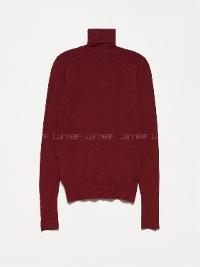 Claret Red Crew Neck Knitwear