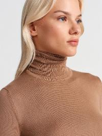 Dark Mink Crew Neck Knitwear