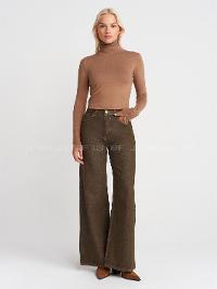 Dark Mink Crew Neck Knitwear