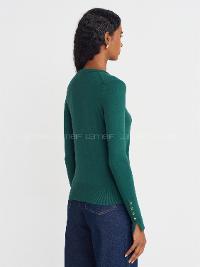 Emerald Green Crew Neck Knitwear