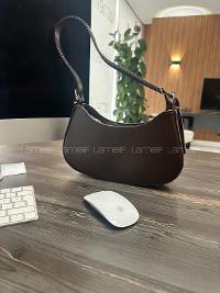 Kadın Kemer Aksesuarlı Baget Omuz Çantası 