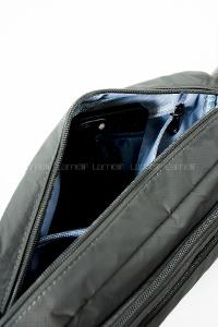 Lamelif San Morris Kadın 3 Gözlü Paraşüt Kumaş Ayarlanabilir Çapraz Askılı Çanta