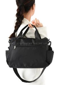 Lamelif San Morris Kadın 4 Bölmeli Krinkıl Kumaş Ayarlanabilir Çapraz Askılı El Ve Omuz Çantası