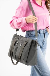 Lamelif San Morris Kadın Siyah Çapraz Ve Omuz Askılı Çanta